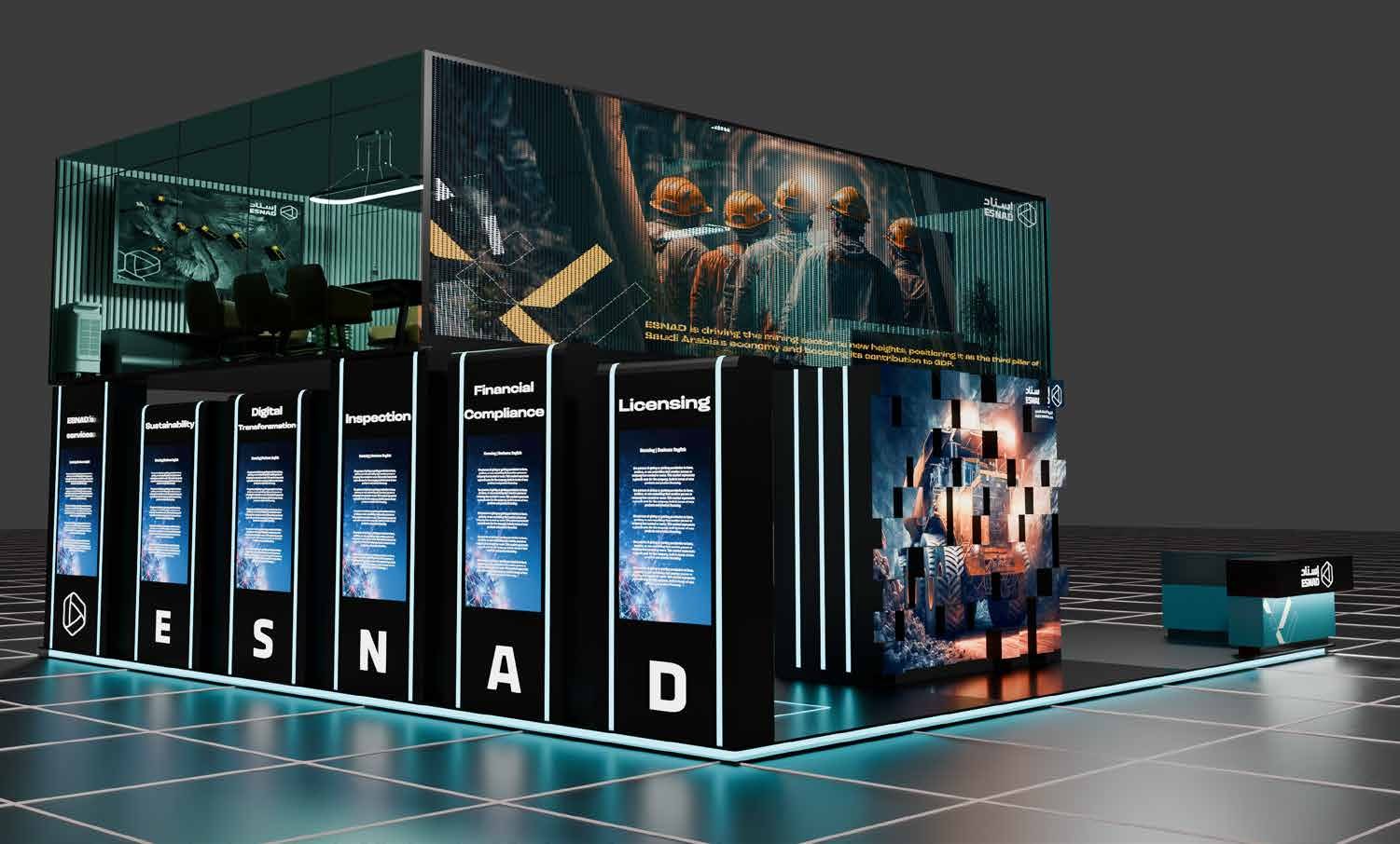 ESNAD's Booth - 3D Design