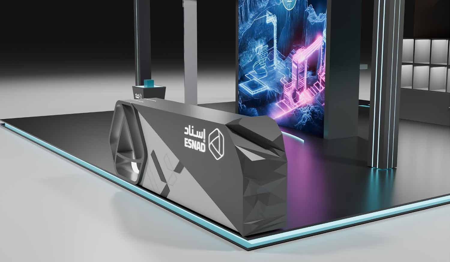 ESNAD's Booth - 3D Design