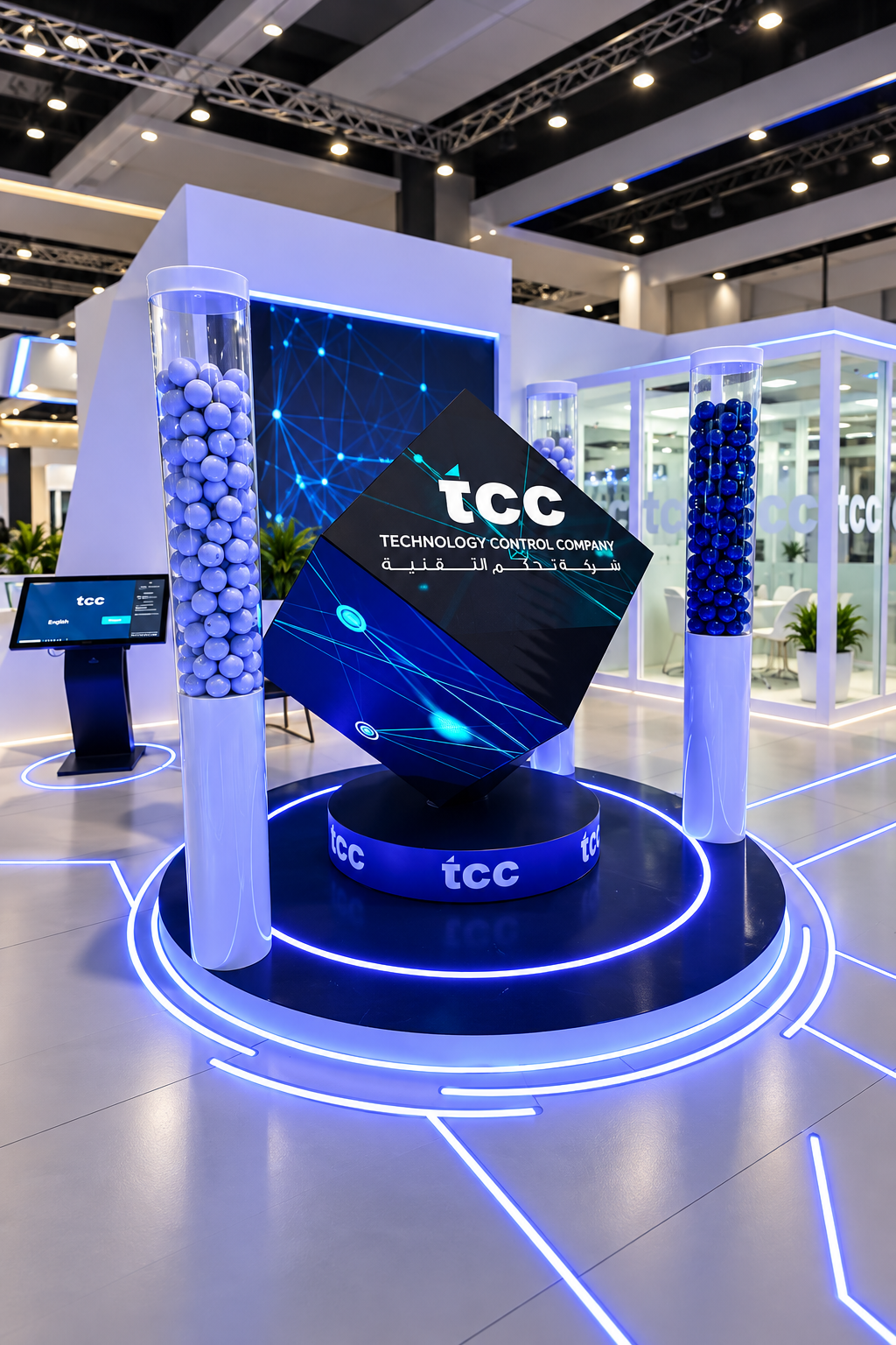 TCC exhibition installation