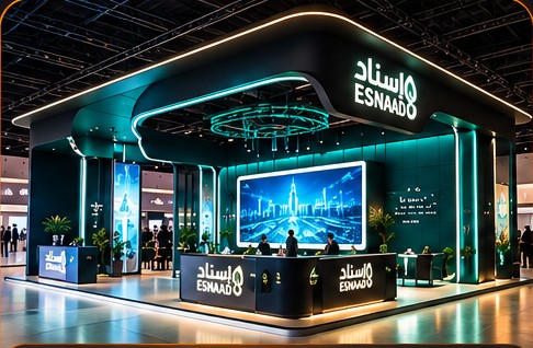Creative exhibition stand concept